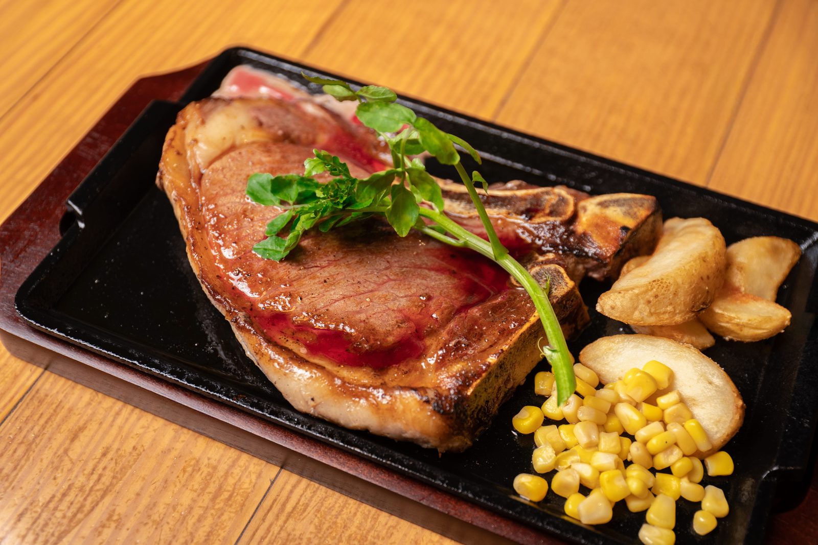 L-bone steak