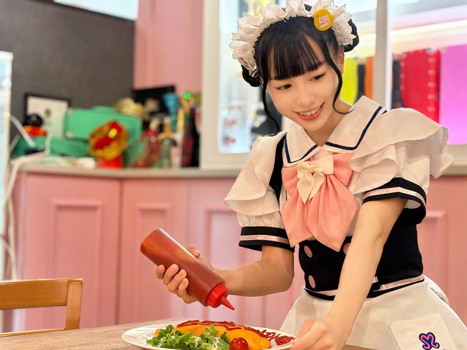 Maidreamin Omurice Art